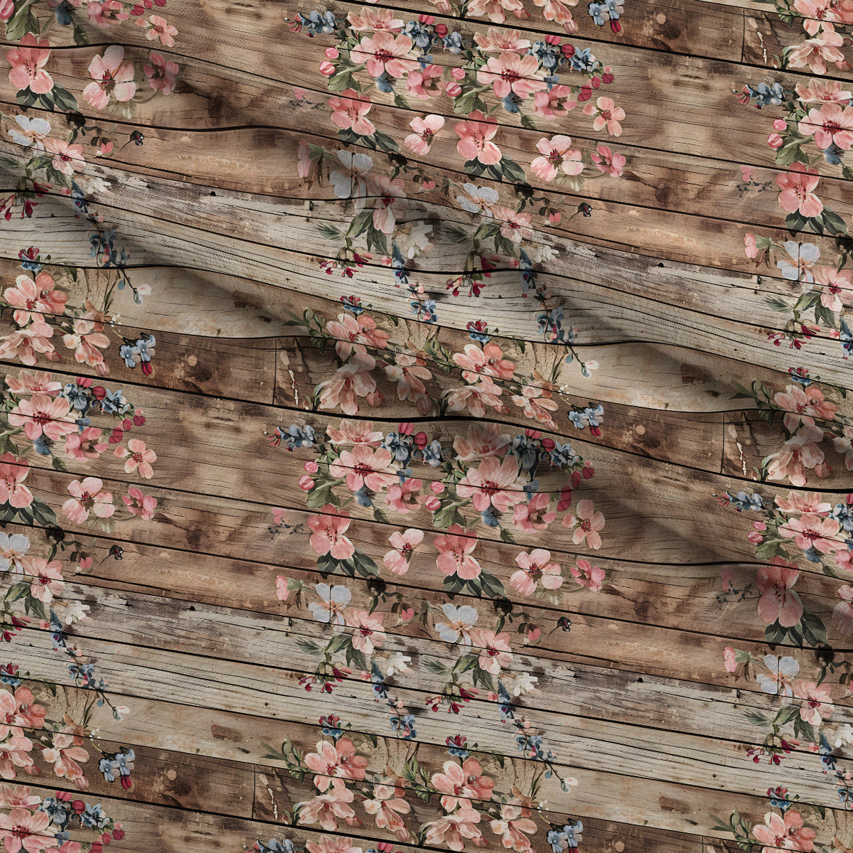 Farmhouse Blooms Pattern 10 Fleece Fabric — fleece fabric folded close-up preview (mv-fleece-v1:lying)