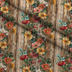 Farmhouse Blooms Pattern 9 Fleece Fabric — fleece fabric folded close-up preview (mv-fleece-v1:lying)