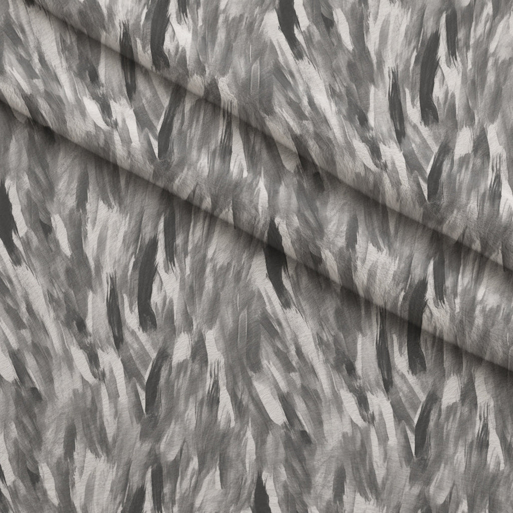Feathered Mist Pattern 1 Fleece Fabric — fleece fabric folded close-up preview (mv-fleece-v1:lying)