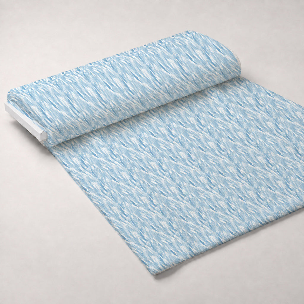 Feathered Mist Pattern 66 Fleece Fabric — fleece fabric unrolled bolt preview (mv-fleece-v1:bolt)