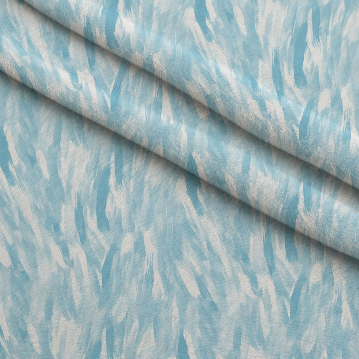 Feathered Mist Pattern 68 Fleece Fabric — fleece fabric folded close-up preview (mv-fleece-v1:lying)