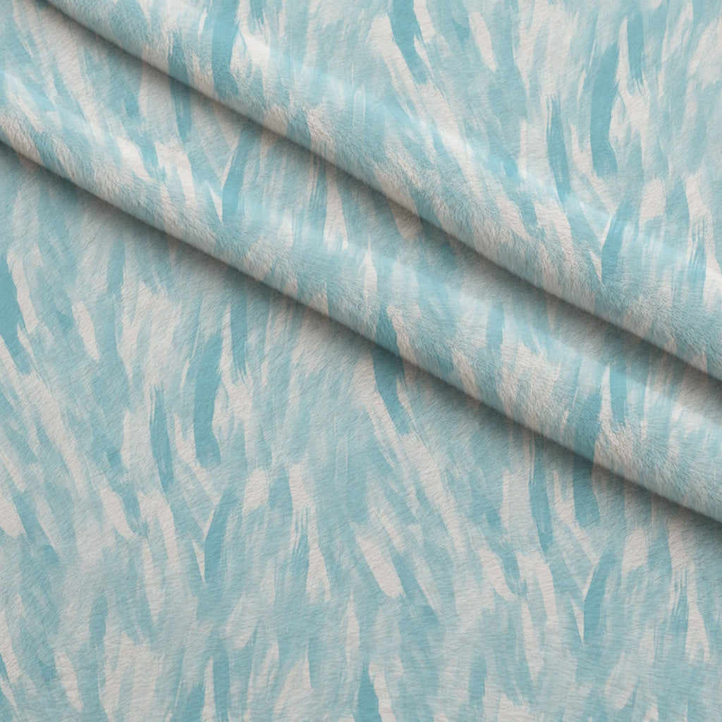 Feathered Mist Pattern 69 Fleece Fabric — fleece fabric folded close-up preview (mv-fleece-v1:lying)
