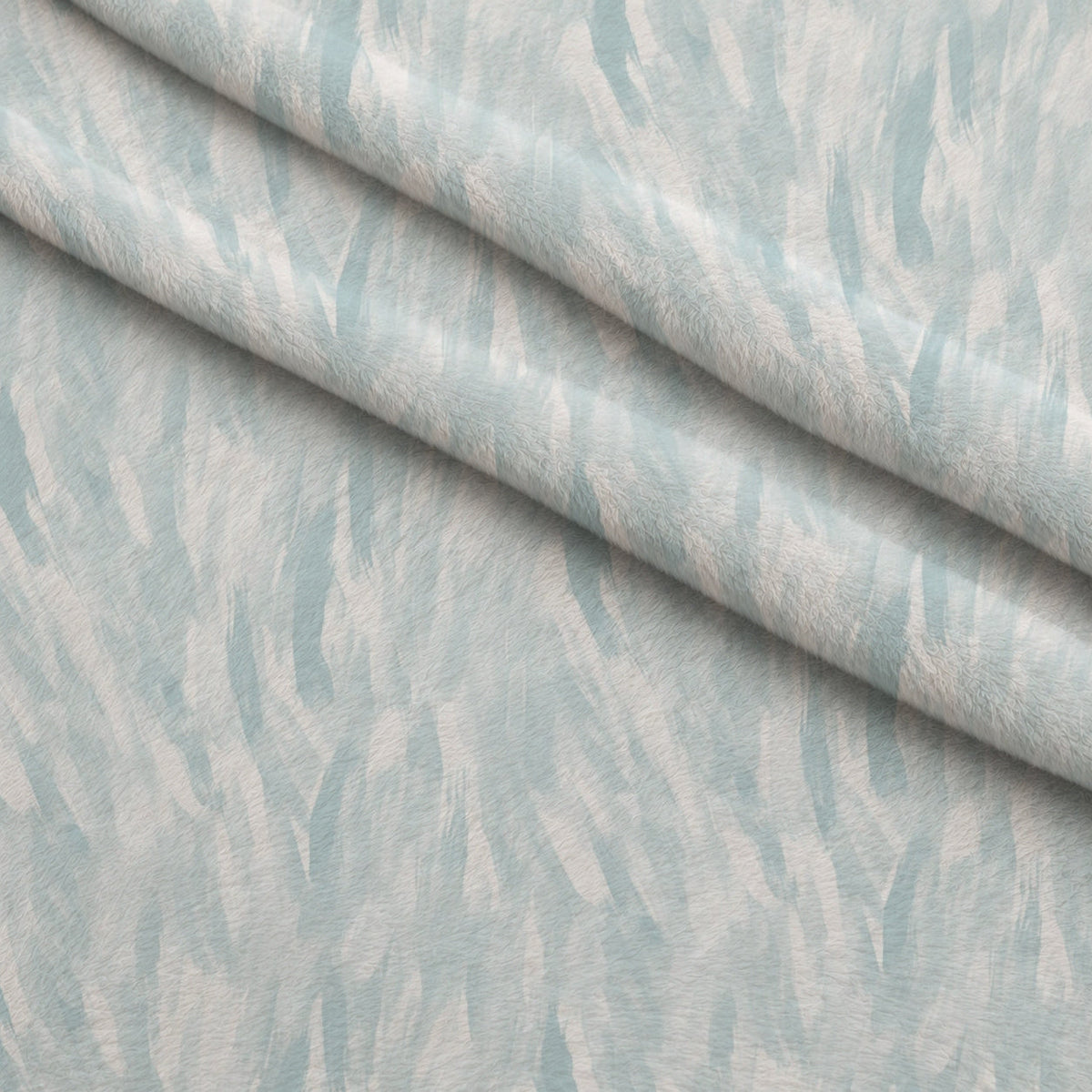 Feathered Mist Pattern 71 Fleece Fabric — fleece fabric folded close-up preview (mv-fleece-v1:lying)