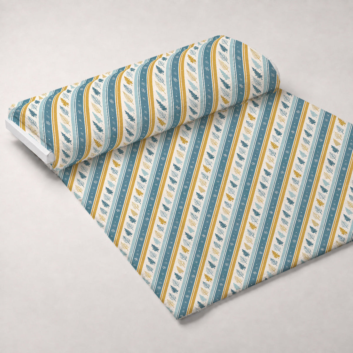 Festival of Lights Pattern 1 Fleece Fabric — fleece fabric unrolled bolt preview (mv-fleece-v1:bolt)