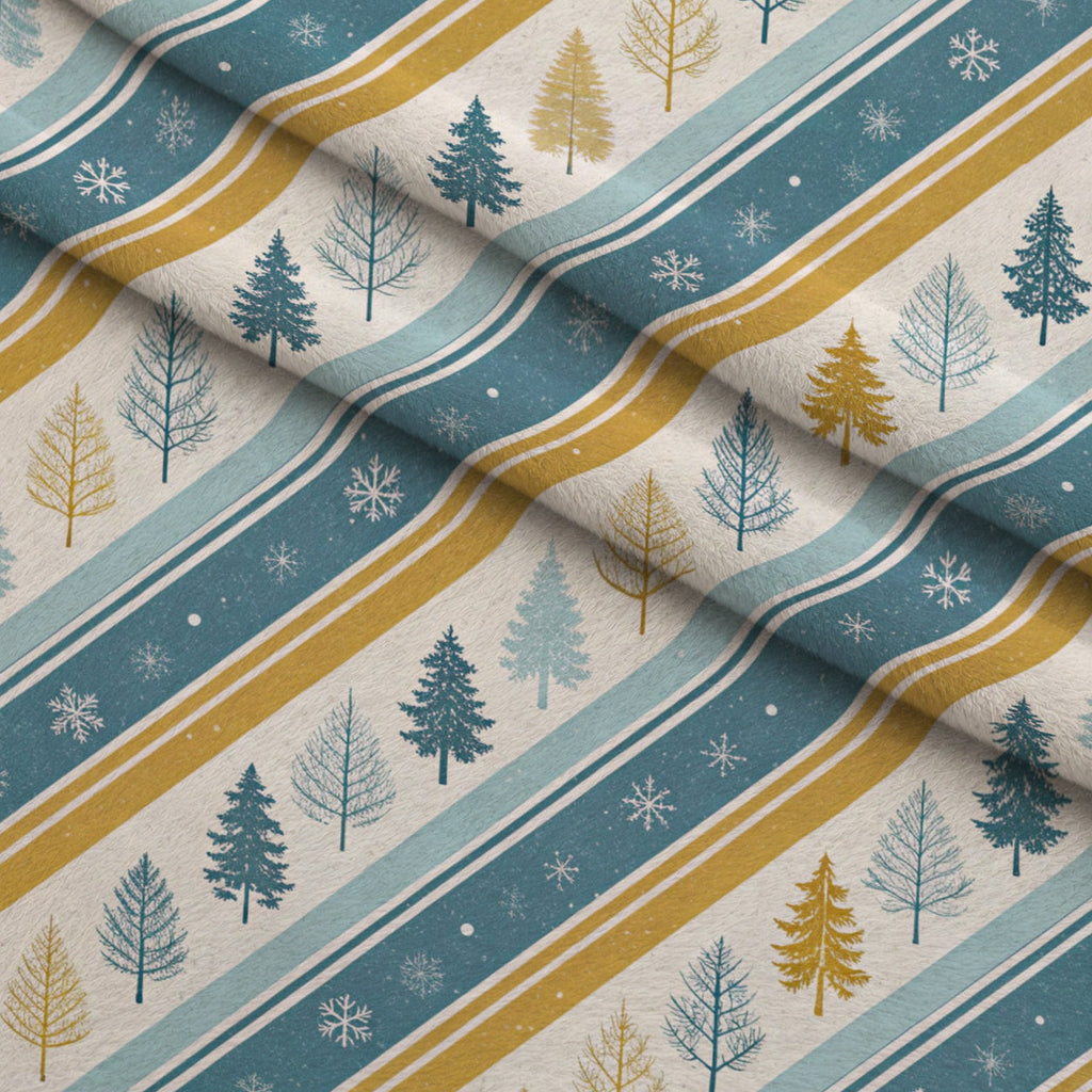 Festival of Lights Pattern 1 Fleece Fabric — fleece fabric folded close-up preview (mv-fleece-v1:lying)