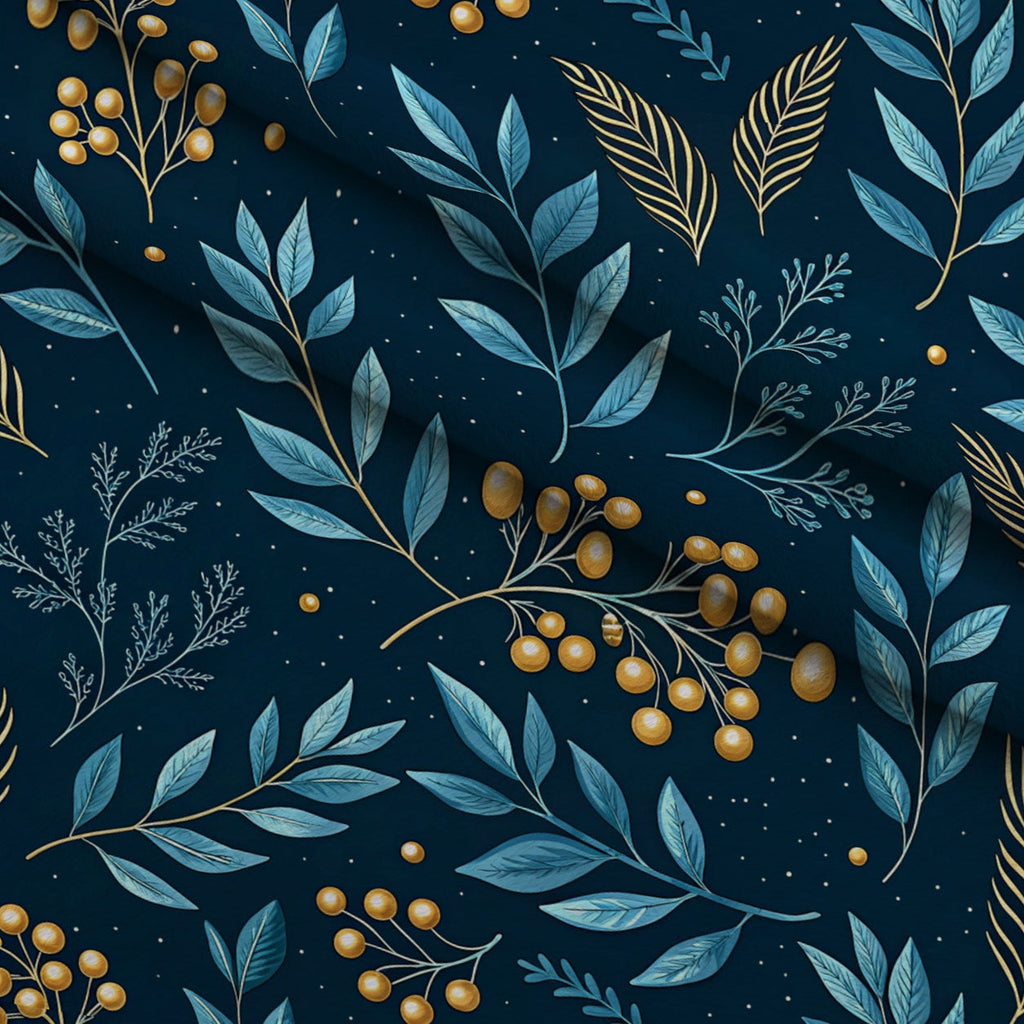 Festival of Lights Pattern 16 Fleece Fabric — fleece fabric folded close-up preview (mv-fleece-v1:lying)