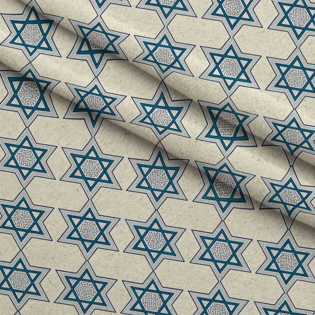 Festival of Lights Pattern 2 Fleece Fabric — fleece fabric folded close-up preview (mv-fleece-v1:lying)