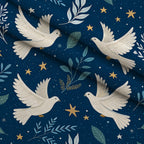 Festival of Lights Pattern 28 Fleece Fabric — fleece fabric folded close-up preview (mv-fleece-v1:lying)