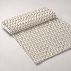 Festive Felines Pattern 2 Fleece Fabric — fleece fabric unrolled bolt preview (mv-fleece-v1:bolt)