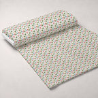 Festive Felines Pattern 9 Fleece Fabric — fleece fabric unrolled bolt preview (mv-fleece-v1:bolt)