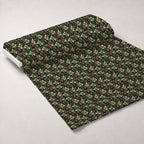Festive Traditional Christmas Fleece Fabric — fleece fabric unrolled bolt preview (mv-fleece-v1:bolt)