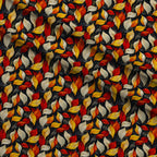 Fiery Foliage Pattern 9 Fleece Fabric — fleece fabric folded close-up preview (mv-fleece-v1:lying)