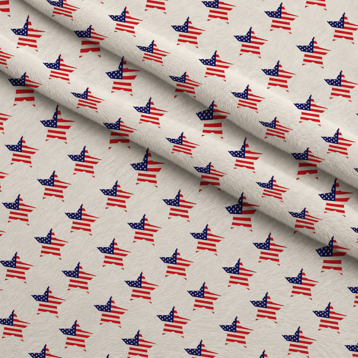 Firecracker Blooms Pattern 1 Fleece Fabric — fleece fabric folded close-up preview (mv-fleece-v1:lying)