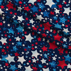Firecracker Blooms Pattern 12 Fleece Fabric — fleece fabric folded close-up preview (mv-fleece-v1:lying)