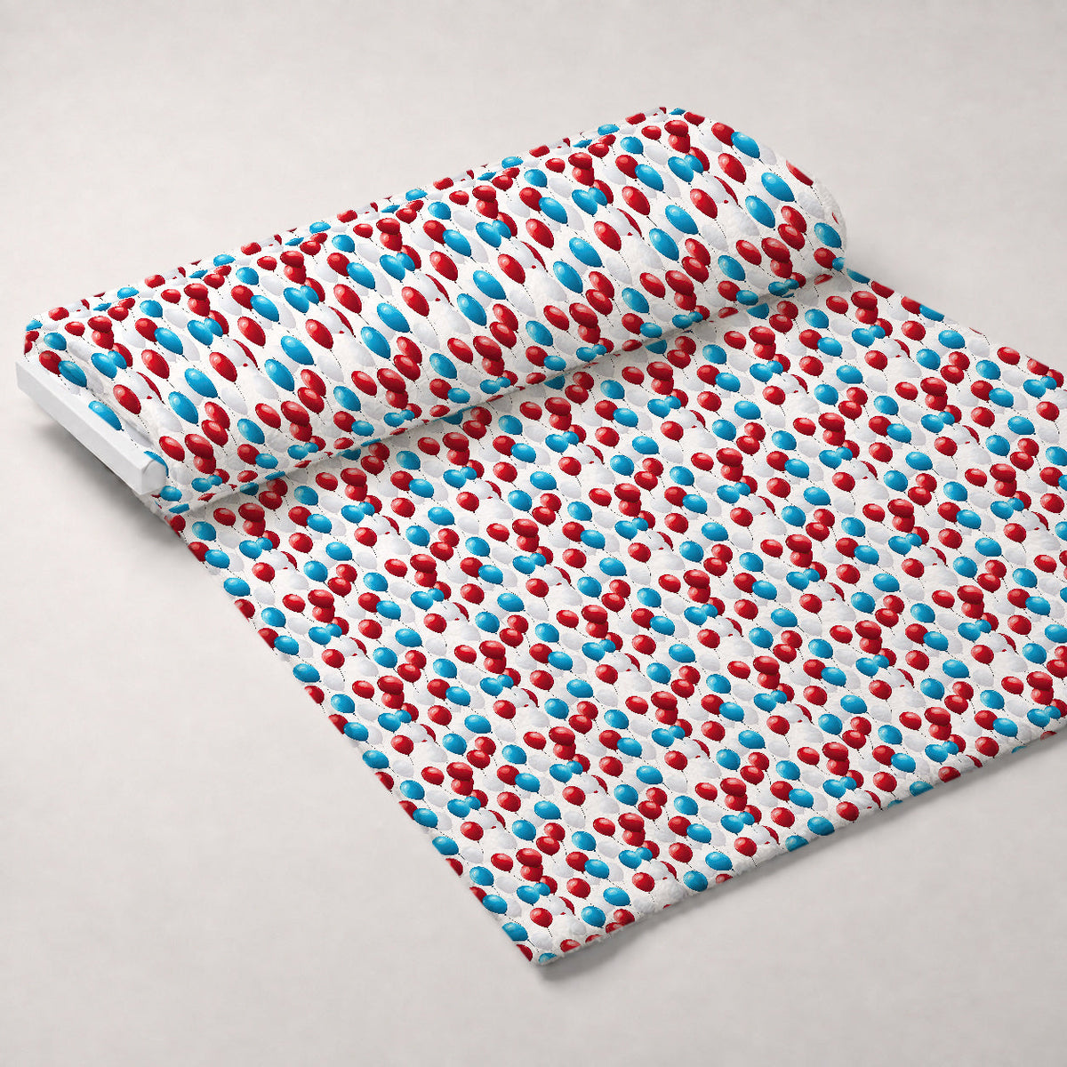 Firecracker Blooms Pattern 14 Fleece Fabric — fleece fabric unrolled bolt preview (mv-fleece-v1:bolt)