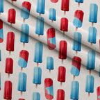 Firecracker Blooms Pattern 15 Fleece Fabric — fleece fabric folded close-up preview (mv-fleece-v1:lying)