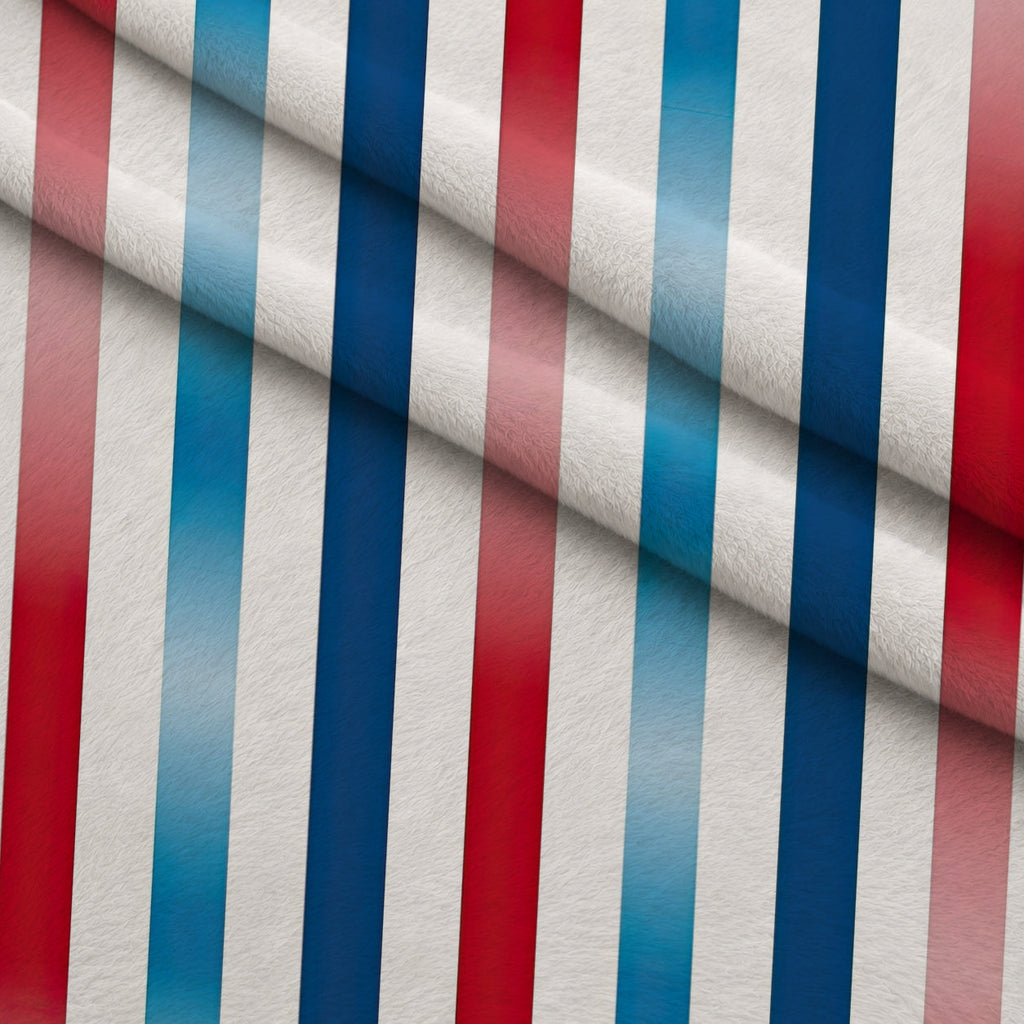 Firecracker Blooms Pattern 18 Fleece Fabric — fleece fabric folded close-up preview (mv-fleece-v1:lying)