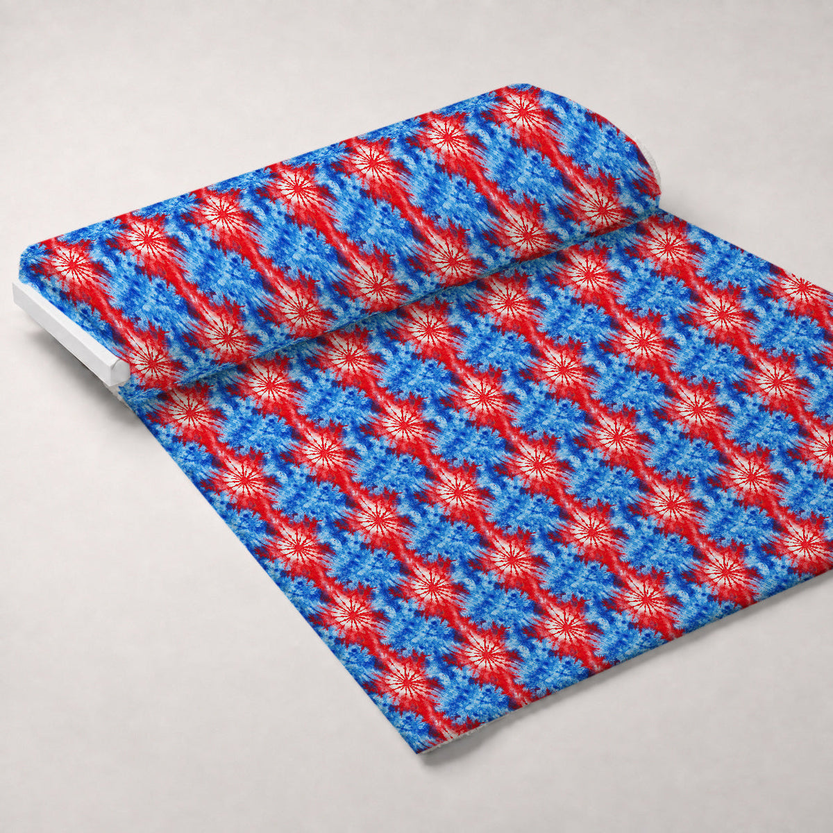 Firecracker Blooms Pattern 19 Fleece Fabric — fleece fabric unrolled bolt preview (mv-fleece-v1:bolt)
