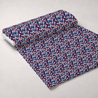 Firecracker Blooms Pattern 9 Fleece Fabric — fleece fabric unrolled bolt preview (mv-fleece-v1:bolt)