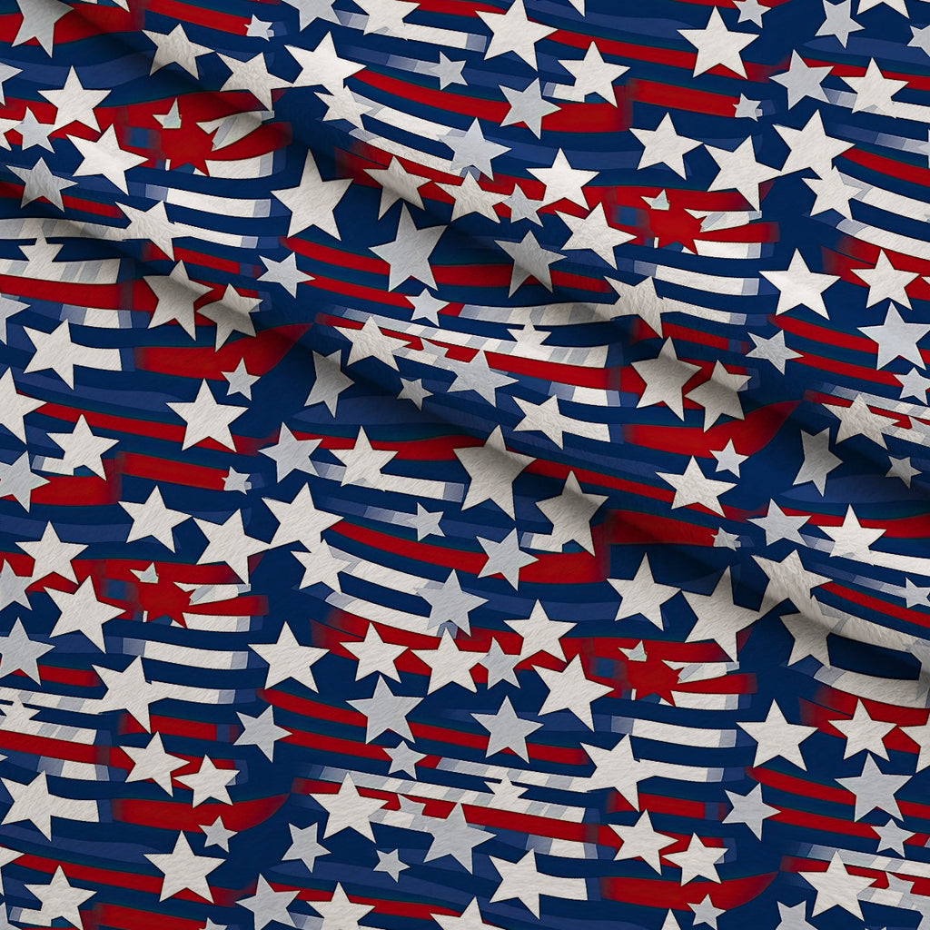 Firecracker Blooms Pattern 9 Fleece Fabric — fleece fabric folded close-up preview (mv-fleece-v1:lying)