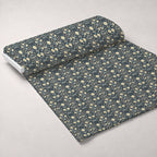 Folklore Blooms Pattern 1 Fleece Fabric — fleece fabric unrolled bolt preview (mv-fleece-v1:bolt)