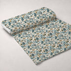 Frosted Pines Pattern 1 Fleece Fabric — fleece fabric unrolled bolt preview (mv-fleece-v1:bolt)