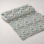 Frosted Pines Pattern 16 Fleece Fabric — fleece fabric unrolled bolt preview (mv-fleece-v1:bolt)