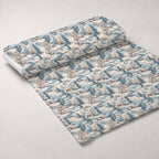 Frosted Pines Pattern 19 Fleece Fabric — fleece fabric unrolled bolt preview (mv-fleece-v1:bolt)