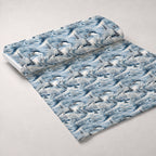 Frosted Pines Pattern 6 Fleece Fabric — fleece fabric unrolled bolt preview (mv-fleece-v1:bolt)