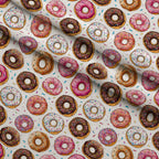 Frosted Rings Pattern 1 Fleece Fabric — fleece fabric folded close-up preview (mv-fleece-v1:lying)