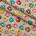 Frosted Rings Pattern 6 Fleece Fabric — fleece fabric folded close-up preview (mv-fleece-v1:lying)