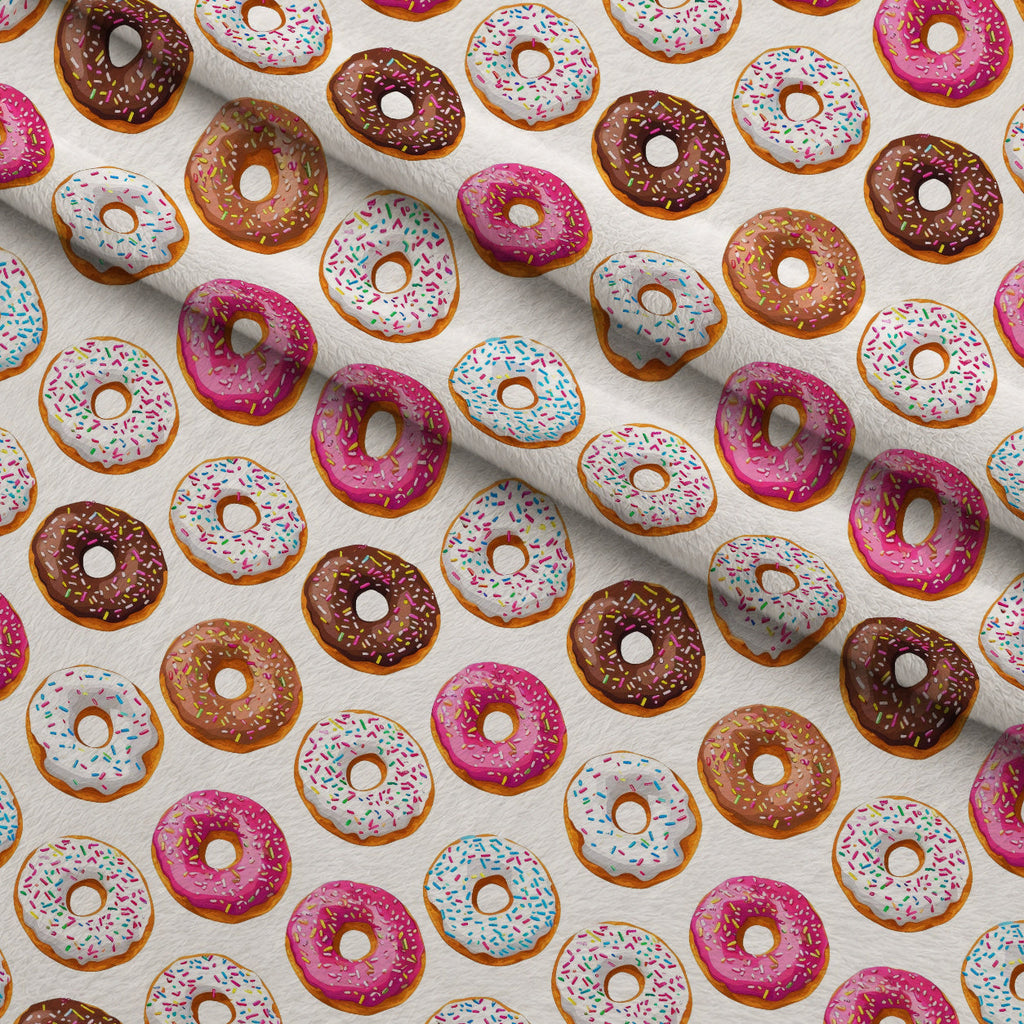 Frosted Rings Pattern 7 Fleece Fabric — fleece fabric folded close-up preview (mv-fleece-v1:lying)