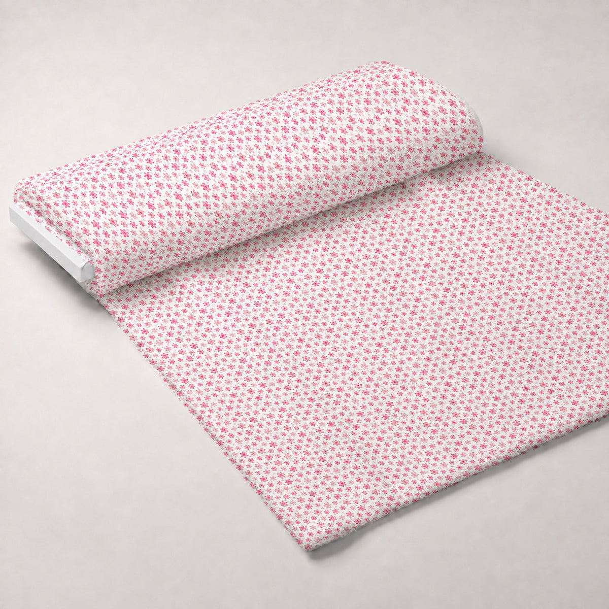 Frosty Lantern Glow Pattern 10 Fleece Fabric — fleece fabric unrolled bolt preview (mv-fleece-v1:bolt)
