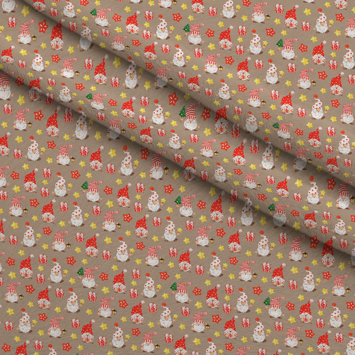 Frosty Lantern Glow Pattern 9 Fleece Fabric — fleece fabric folded close-up preview (mv-fleece-v1:lying)