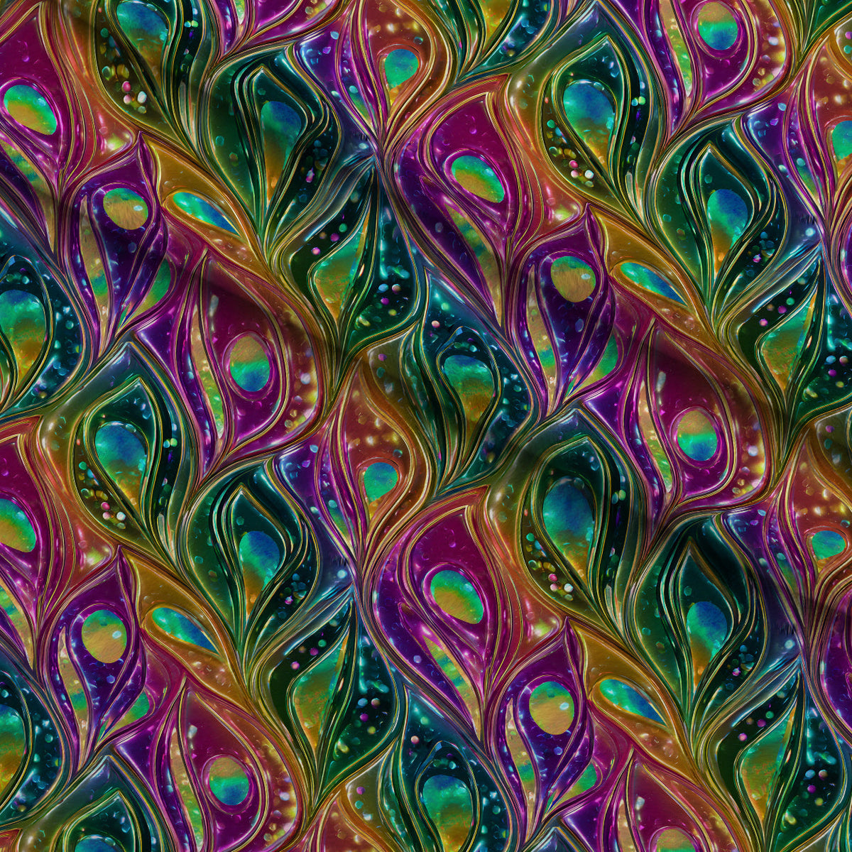Galaxy Glaze Pattern 14 Fleece Fabric — fleece fabric folded close-up preview (mv-fleece-v1:lying)