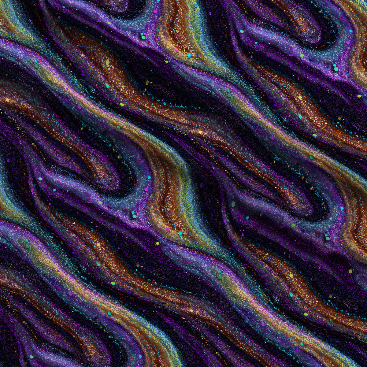 Galaxy Glaze Pattern 20 Fleece Fabric — fleece fabric folded close-up preview (mv-fleece-v1:lying)