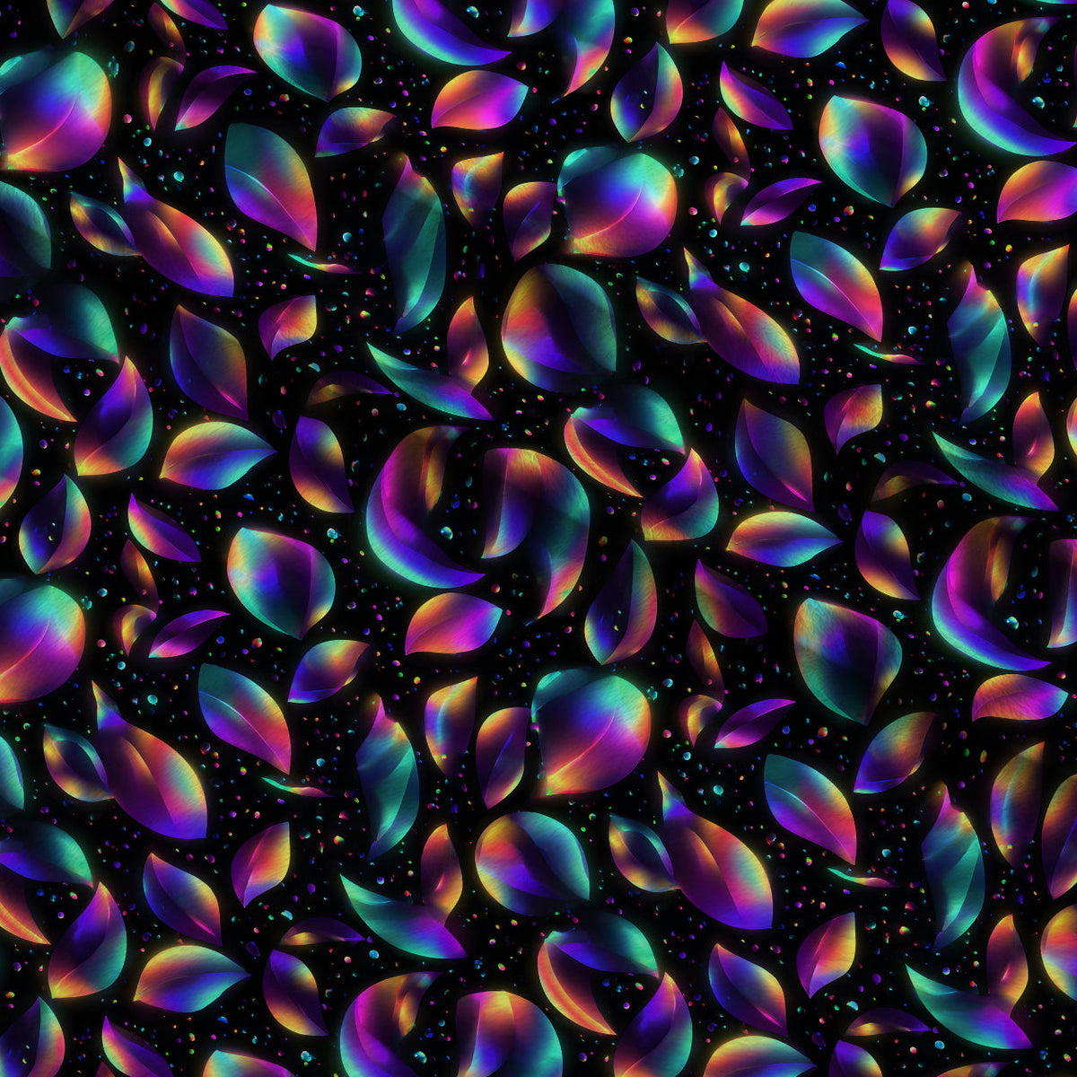 Galaxy Glaze Pattern 21 Fleece Fabric — fleece fabric folded close-up preview (mv-fleece-v1:lying)
