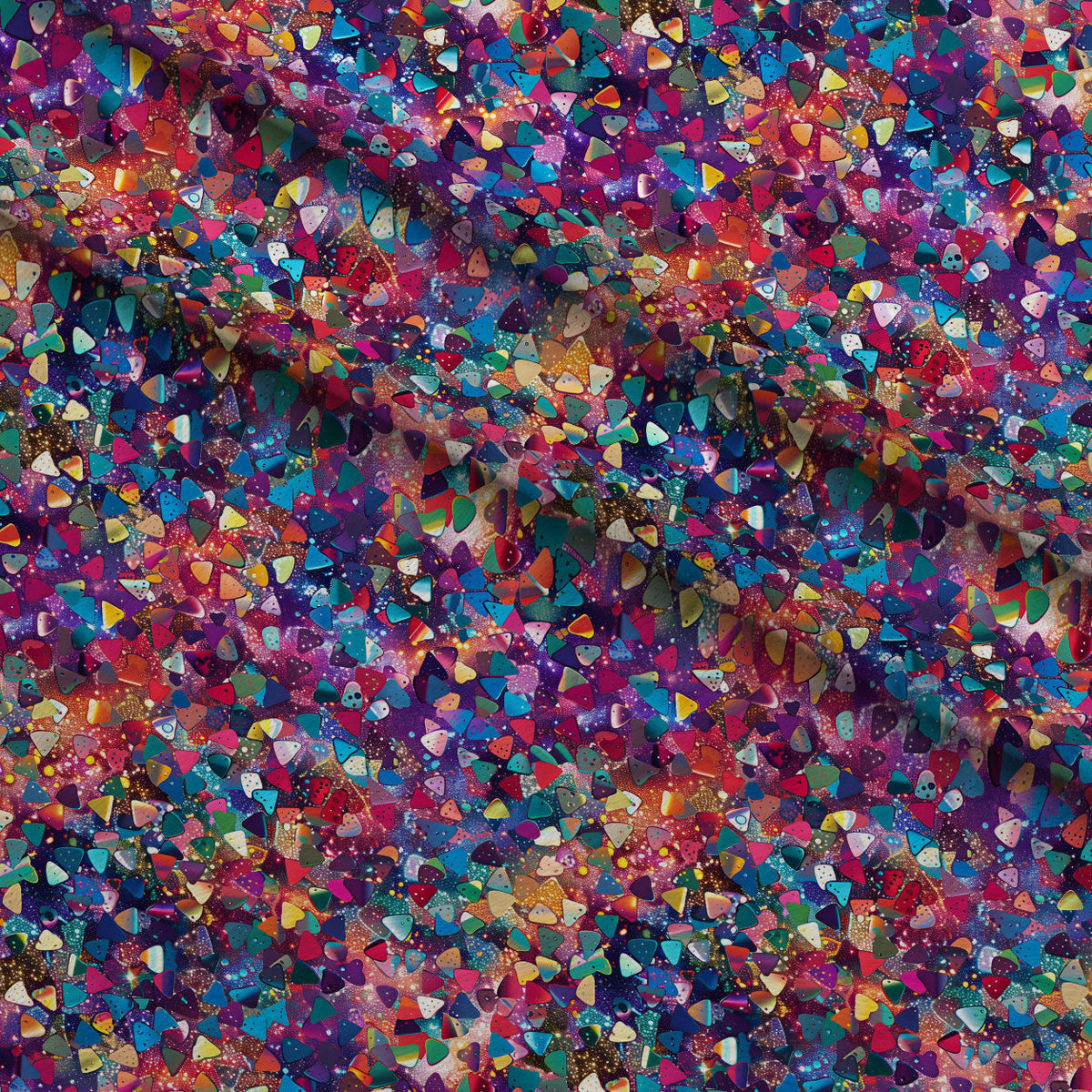 Galaxy Glaze Pattern 22 Fleece Fabric — fleece fabric folded close-up preview (mv-fleece-v1:lying)
