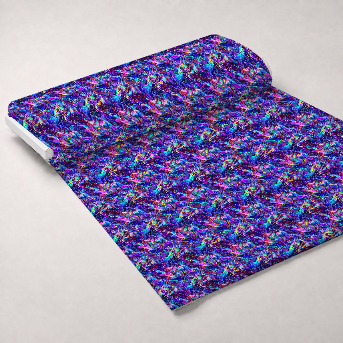 Galaxy Glaze Pattern 24 Fleece Fabric — fleece fabric unrolled bolt preview (mv-fleece-v1:bolt)