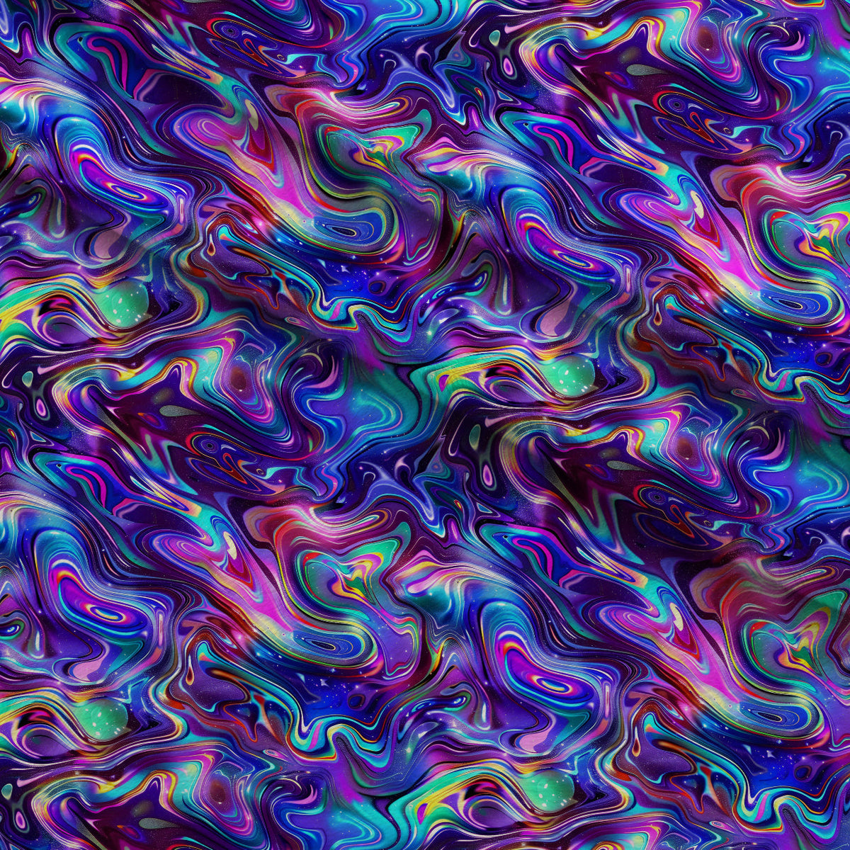 Galaxy Glaze Pattern 24 Fleece Fabric — fleece fabric folded close-up preview (mv-fleece-v1:lying)