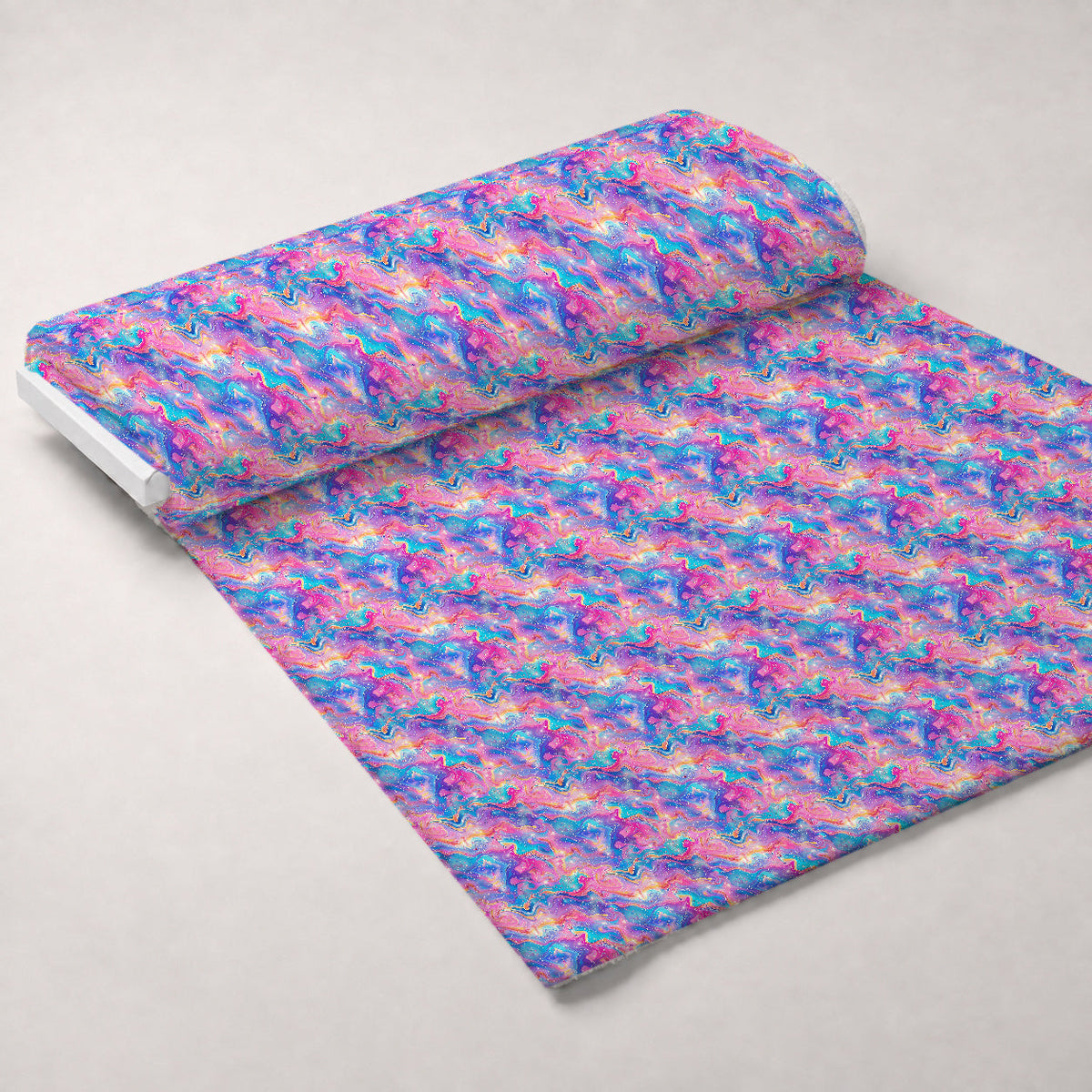 Galaxy Glaze Pattern 25 Fleece Fabric — fleece fabric unrolled bolt preview (mv-fleece-v1:bolt)