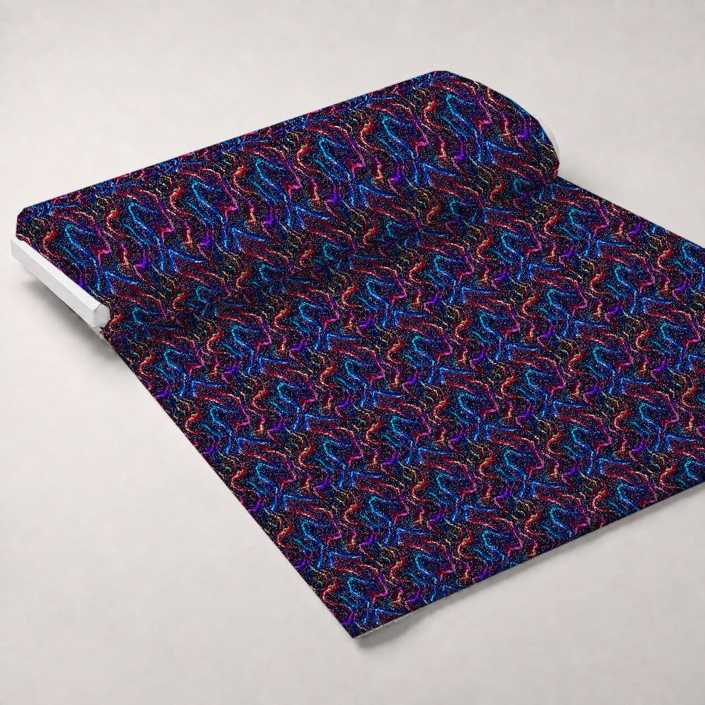 Galaxy Glaze Pattern 3 Fleece Fabric — fleece fabric unrolled bolt preview (mv-fleece-v1:bolt)