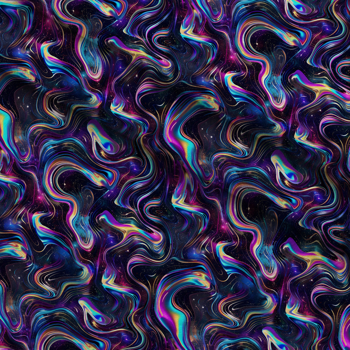 Galaxy Glaze Pattern 4 Fleece Fabric — fleece fabric folded close-up preview (mv-fleece-v1:lying)