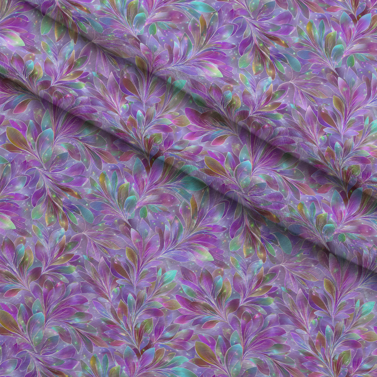 Galaxy Glaze Pattern 6 Fleece Fabric — fleece fabric folded close-up preview (mv-fleece-v1:lying)