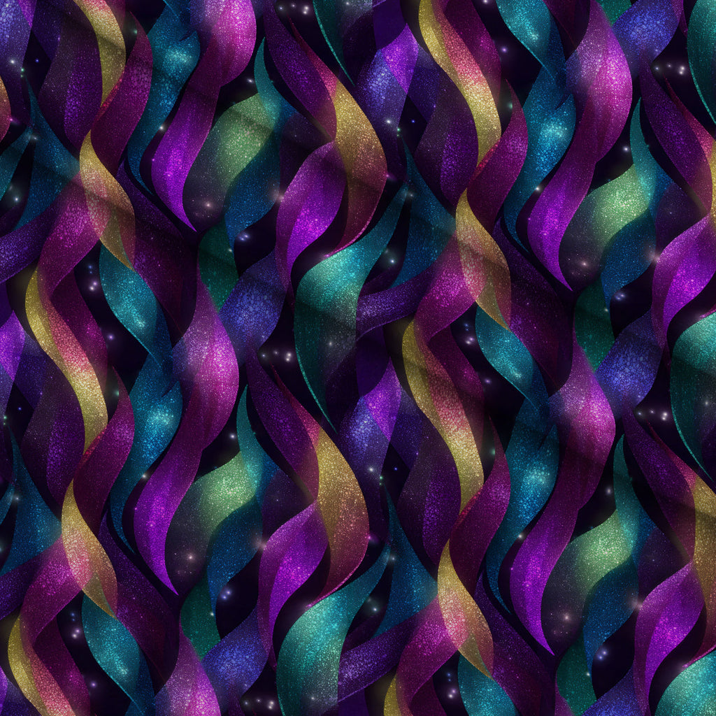 Galaxy Glaze Pattern 9 Fleece Fabric — fleece fabric folded close-up preview (mv-fleece-v1:lying)