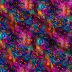 Geode Glow Pattern 1 Fleece Fabric — fleece fabric folded close-up preview (mv-fleece-v1:lying)