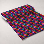 Geode Glow Pattern 16 Fleece Fabric — fleece fabric unrolled bolt preview (mv-fleece-v1:bolt)