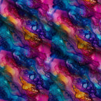 Geode Glow Pattern 5 Fleece Fabric — fleece fabric folded close-up preview (mv-fleece-v1:lying)