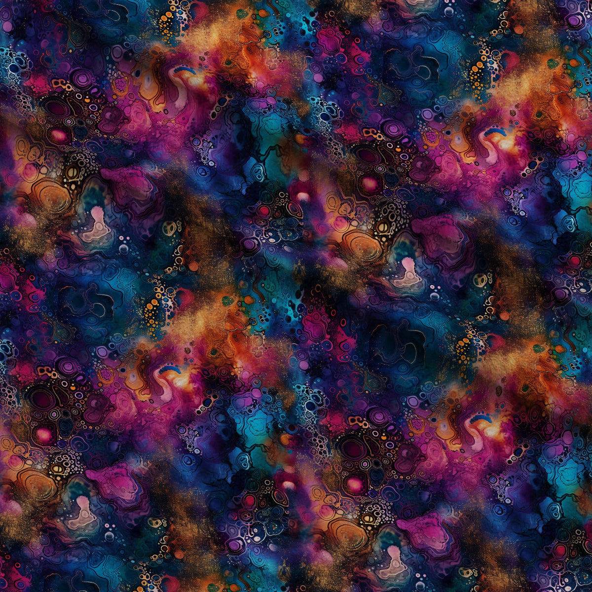 Geode Glow Pattern 6 Fleece Fabric — fleece fabric folded close-up preview (mv-fleece-v1:lying)