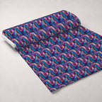 Geode Glow Pattern 8 Fleece Fabric — fleece fabric unrolled bolt preview (mv-fleece-v1:bolt)
